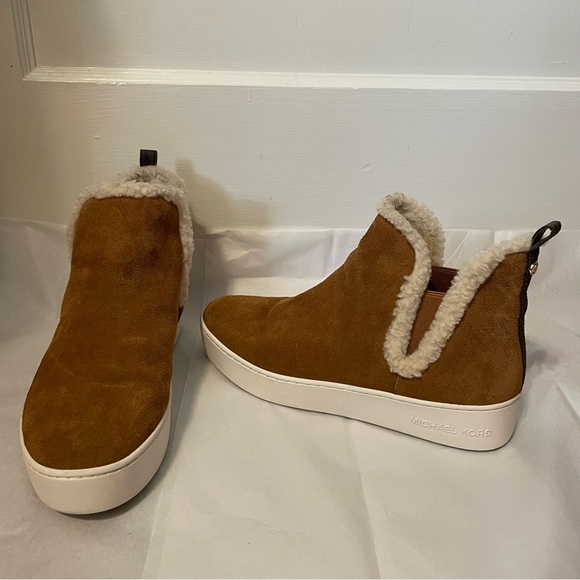 MICHAEL Michael Kors Shoes - Michael Kors suede/leather booties
